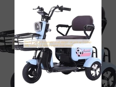 Xe ba bánh điện gia đình xe nhỏ xe điện đón trẻ em xe ô tô cao tuổi