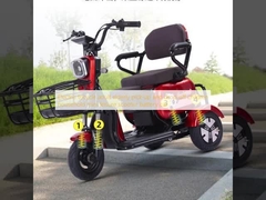 Xe ba bánh điện dành cho người lớn đón và trẻ em thả xuống xe tay ga xe tay ga giải trí mini gia đình