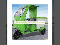 Xe tải làm sạch áp suất ba bánh điện