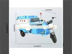 Đường làm sạch áp suất cao xe vệ sinh thành phố