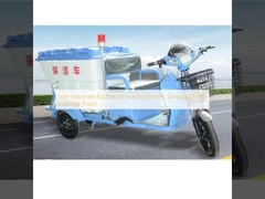 Xe tải rác tự nạp thùng tự nạp bên xe tải rác