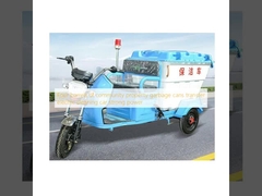 Bốn thùng thùng rác tài sản cộng đồng chuyển xe làm sạch điện mạnh mẽ