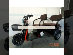 電気三輪車 大人 高齢者 子供 を 運ぶ