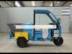 Xe tải rác điện bằng thép không gỉ bốn loại