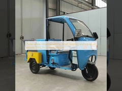 Xe lau chùi ba bánh, xe lau chùi nhỏ và xe vận chuyển, 500L cho sử dụng cộng đồng
