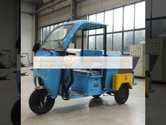 Thép không gỉ phân loại tự bán hàng vệ sinh năng lượng mới làm sạch xe tải rác