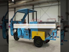 4 xe vận chuyển vệ sinh điện cho các dịch vụ đường bộ và đô thị