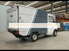 Xe tải rác nén, xe thu rác nén lớn