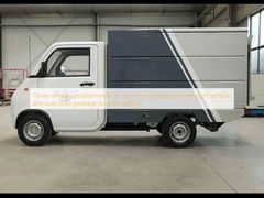 Xe vệ sinh ba bánh, xe vận chuyển rác cộng đồng và xe vận chuyển rác thị trấn