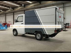 Xe tải rác bằng thép cán lạnh 500L để chuyển và phân loại