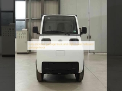 Xe tải rác hoàn toàn kín và xe tải rác tám thùng