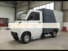 Xe tải rác nén đường phố quận và xe tải rác tự động nạp và dỡ