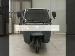 Xe ba bánh xe điện 500LABS xe thu gom và phân loại chất thải bằng thùng nhựa