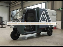 Xe tải rác hoàn toàn kín và xe tải rác tám thùng