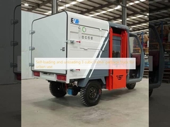 Tự tải và dỡ xe tải rác 3 mét khối cho sử dụng đô thị