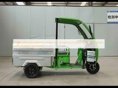 Xe làm sạch áp suất cao để phun trên vỉa hè và đường phố với nhiều chức năng