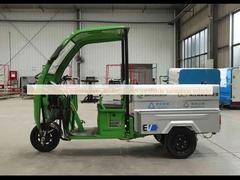 Xe vệ sinh bóng râm đa chức năng ba bánh hai thùng