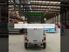 Chế độ vệ sinh đường phố điện nâng thủy lực xe tải rác