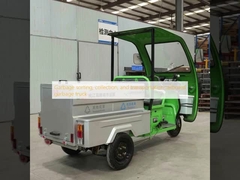 Phân loại rác, thu gom và vận chuyển xe tải rác