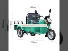 Triporteurs électriques pour adultes avec side-car 2000W